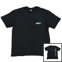 T-shirt, schwarz mit Silberlogo hinten, Größe XXL